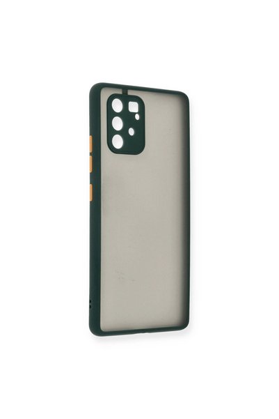 ArkhenX جراب سامسونج جالاكسي A91 / S10 لايت غطاء سيليكون مونتريال - أخضر