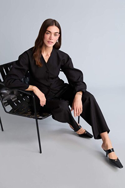 DeFacto Παντελόνι - Μαύρο - φούστα φούσκα