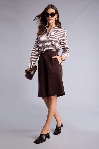 DeFacto Σορτς - Καφέ - Δεν προσδιορίζεται