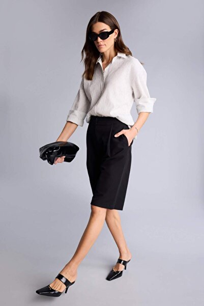 DeFacto Σορτς - Μαύρο - Δεν προσδιορίζεται