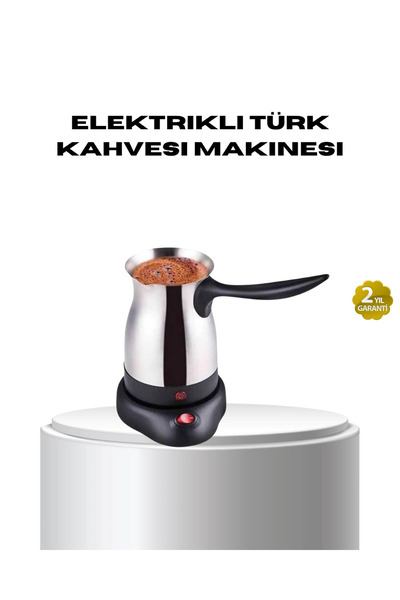 ASTRALTECH Stainless Steel Electric Coffee Pot 800W 6 Cup Capacity