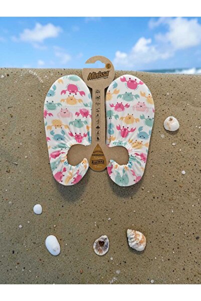 MOMYKİDS Non-Slip Sole Baby Kids Sea Shoes, Breathable Swimwear Fabric, Pool ...