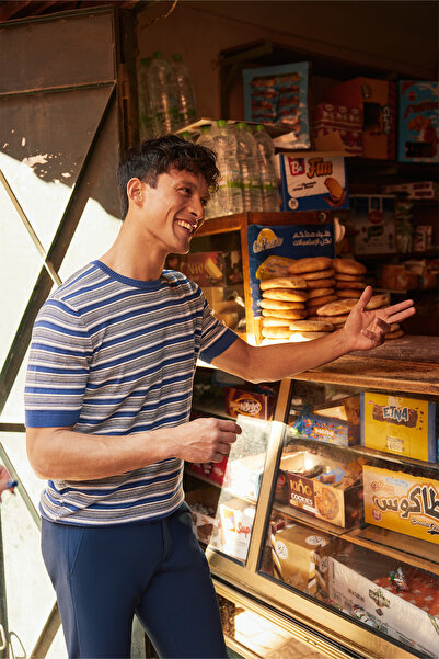 ALTINYILDIZ CLASSICS T-Shirt - Μπεζ - Κανονική εφαρμογή