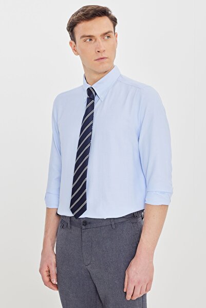 ALTINYILDIZ CLASSICS Πουκάμισο - Μπλε - Ρούχα παραλίας