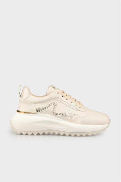 Elle Shoes Bej Kadın Spor Ayakkabı