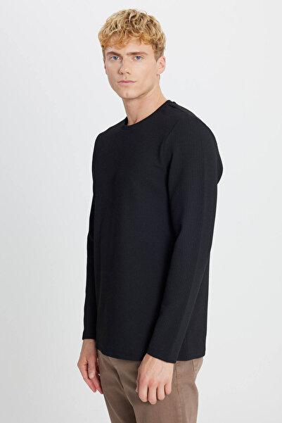 ALTINYILDIZ CLASSICS T-Shirt - Μαύρο - Στενή εφαρμογή