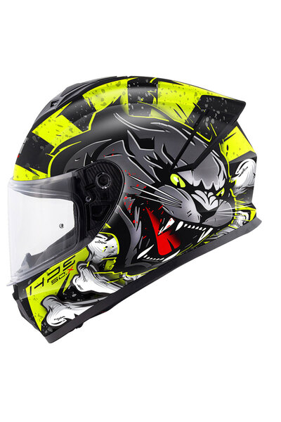 Givi 50.X Wıld Mat Siyah-Neon Sarı Fullface Motosiklet Kaskı