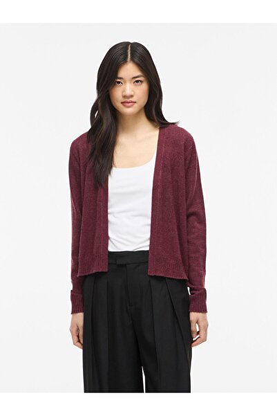VILA Strickjacke VIRIL Kurzer offener