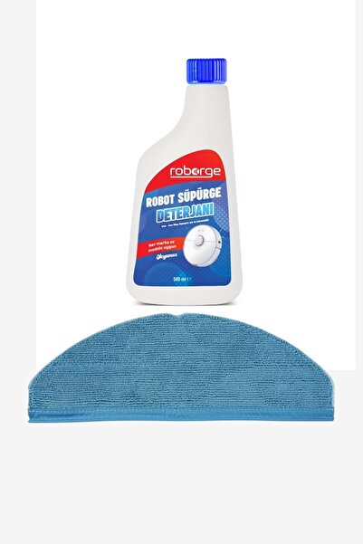 Roborge Karcher RCV 5 Ρομποτική ηλεκτρική σκούπα Πανί σφουγγαρίσματος + Απορρ...