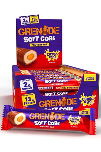 Grenade Protein Bar with the Taste of Egg Cream with Soft Core 18X45G
