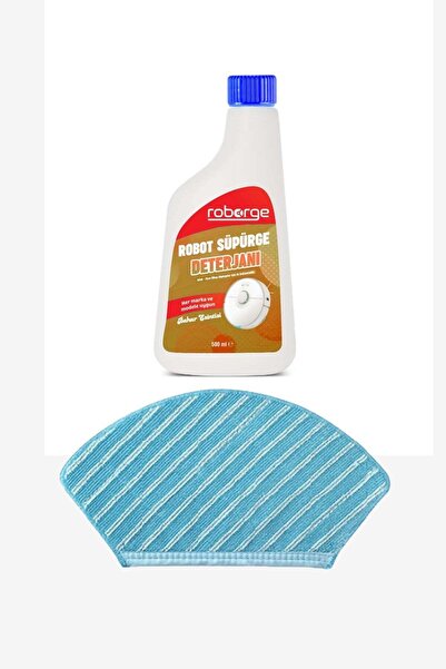 Roborge Πανί σφουγγαρίσματος για ρομποτική ηλεκτρική σκούπα Midea M7 + Απορρυ...