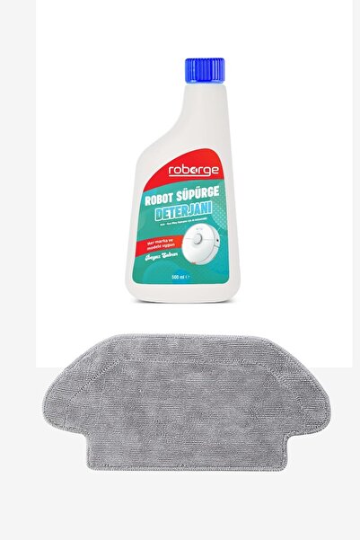 Roborge Karcher RCV 3 Ρομποτική ηλεκτρική σκούπα Πανί σφουγγαρίσματος + Απορρ...