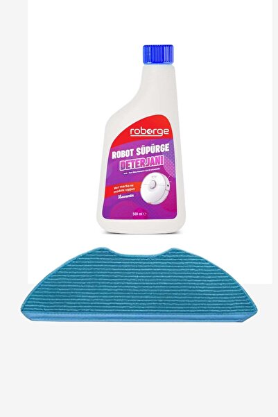 Roborge HomeRun 2000 Series Robot Vacuum Cleaner Mop Cloth + Απορρυπαντικό γι...