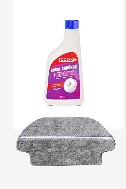 Roborge Karcher RCV 3 Ρομποτική ηλεκτρική σκούπα Πανί σφουγγαρίσματος + Απορρ...