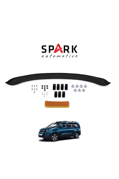Spark Automotive Peugeot Rifter 2019 Yılı Ve Sonrası Uyumlu Ön Kaput Rüzgarlı...