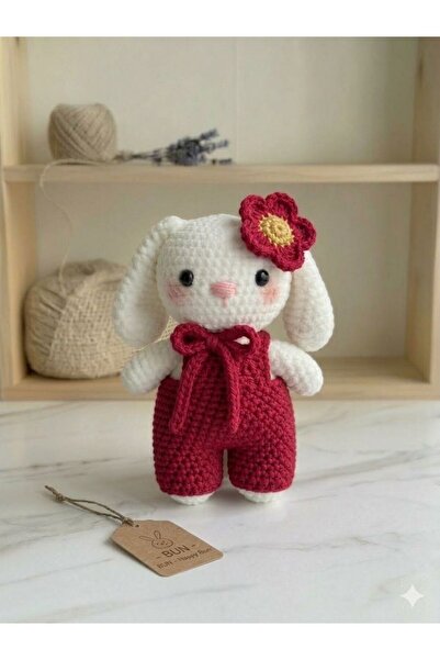 PUFFY'S TOYS El Örgüsü Kadife Tavşan
