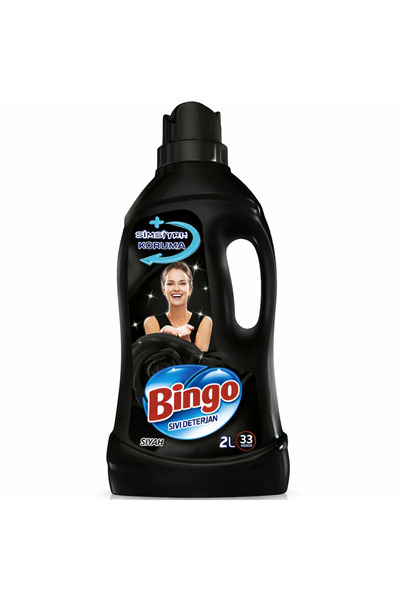 Bingo Siyahlar İçin Sıvı Deterjan 2 L 33 Yıkama