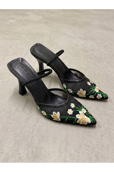 Beyond Επίσημα παπούτσια - Μαύρο - Μεσαία τακούνια (5-9 cm)