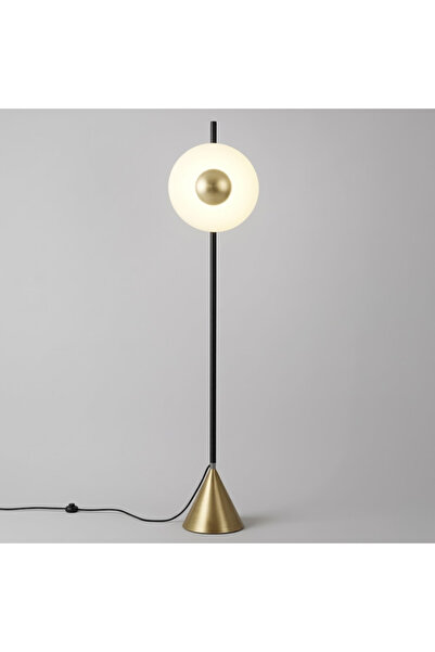 Majestic Home Lia Mid-Century Modern Floor Lamp-Majestic Lia Floor Lamp