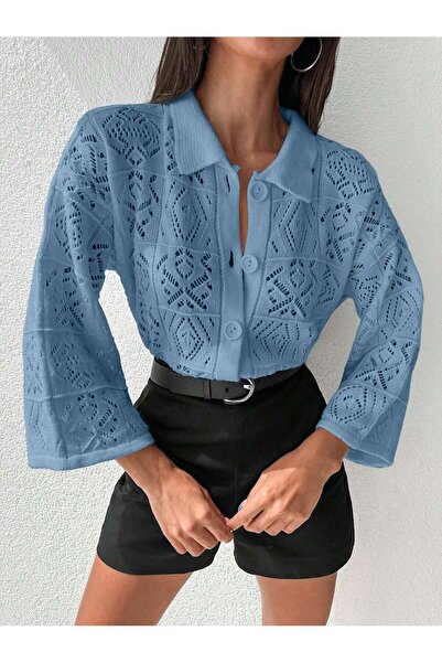 Get Crazy Women's Buttoned Cardigan Knitwear