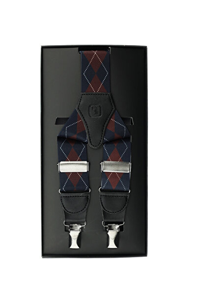 Abdullah Kiğılı Τιράντες - Ναυτικό μπλε - Απλό