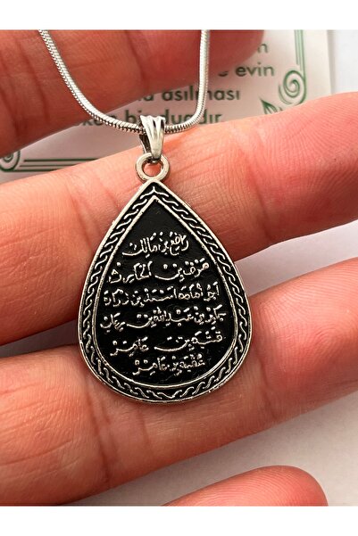Açıkmeşe Ev Yaşam Ürünleri Kıtmir Duası Dua Kolye Çelik