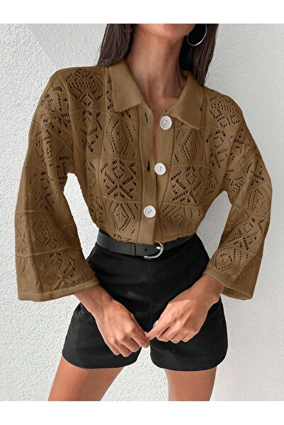 Get Crazy Women's Buttoned Cardigan Knitwear