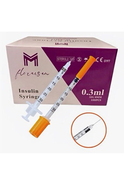 ORKAMED MicroFine insilün 32G 8MM 0,3 CC 100 Adet
