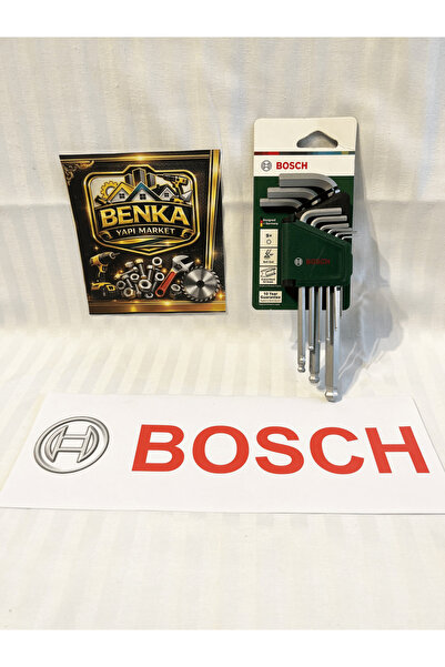 Bosch Allen Takımı Top Başlı 9 Parça