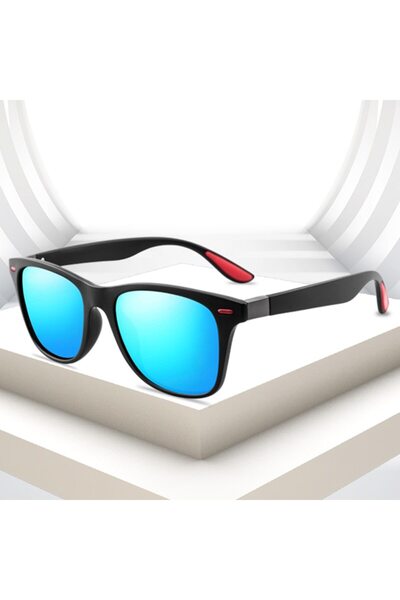 choice2 blue Fashion Classic Polarized Men And Women Square Sunglasses Anti G...