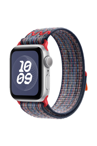 Choice13 44-45-49-S11(10)46MM Blue Red Nylon Strap for Watch Bands 49/45mm 44...
