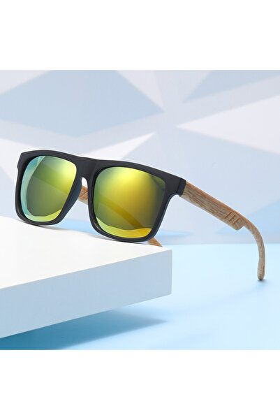 Choice4 Red New Style Retro UV-protective Bamboo And Wood Sunglasses For Men ...