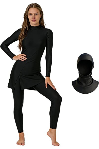 casme Muslim Swimsuits for Women Modest Islamic Full Coverage Quick Dry Bathi...