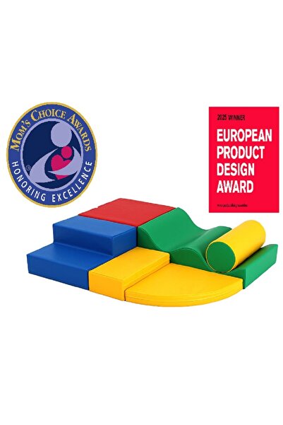 IGLU Soft Play Κρεβάτι πάρκου & παιδική χαρά - Πολύχρωμο