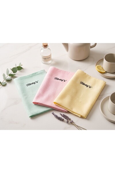 FARALYAHOME Σετ 3 πανιών καθαρισμού πολλαπλών χρήσεων από μικροΐνες με υφή βά...