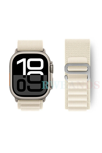 Choice24 44 45 49 S10-11-46MM starlight Alpine Loop Strap for Watch Ultra 3 B...