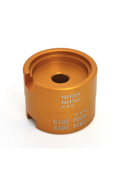 Choice حامل حركة ساعة ذهبي NH34 NH35 يناسب حركة NH36 SKX007 7S26 4R35 4R36 28...