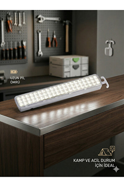 ACK 60 LED Işıldak - Şarjlı Acil Durum ve Kamp Aydınlatması