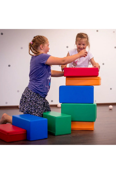 IGLU Soft Play Κρεβάτι πάρκου & παιδική χαρά - Πολύχρωμο