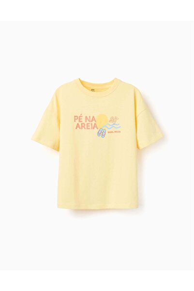 Ziddy Tshirt Ss Jersey, Light Yellow