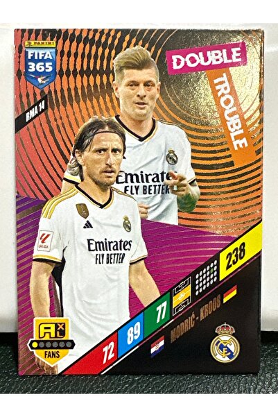 Panini ديبل ترابل RMA14 مودريك - كروس