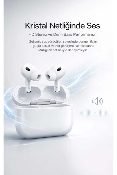 FaroxTech 120W Hızlı Şarj Aleti + AirPro Bluetooth 5.3 Kablosuz Kulaklık içi Seti