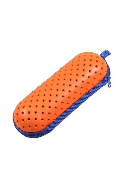 choice2 orange EVA Soft Swimming Glasses Organize Protector Glasses Case Swim...