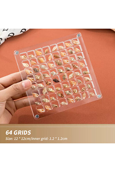 Choice1 64 grids Multifunctional Compartment Storage Box 36/64 Small Compartm...