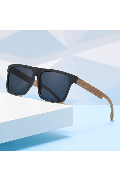 Choice1 Black New Style Retro UV-protective Bamboo And Wood Sunglasses For Me...