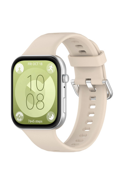 Choice25 for Huawei Fit 4pro Ivory Silicone Sprot Band For Watch Fit 3 4 Stra...