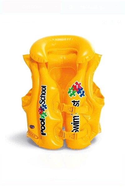OEM Vesta Inot Gonflabila Galbena pentru Copii 50x47cm (3-6 Ani/18-30kg) - INTEX