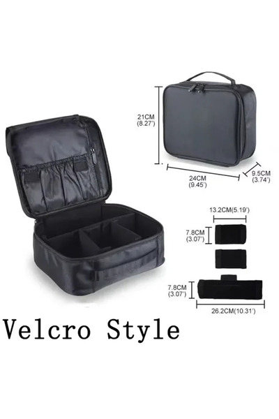 Choice1 S Black Soft New arrival women's travel waterproof makeup bag Profess...