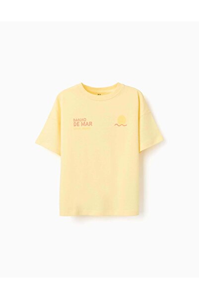 Ziddy Tshirt Ss Jersey, Light Yellow