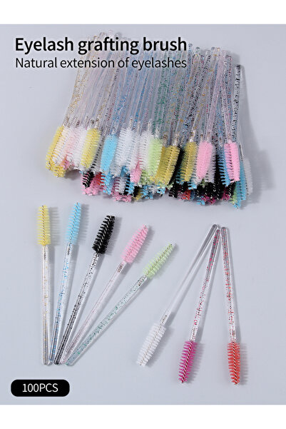 Choice 100PCS Eyelash brush makeup brushes 100/200pcs individual disposable m...